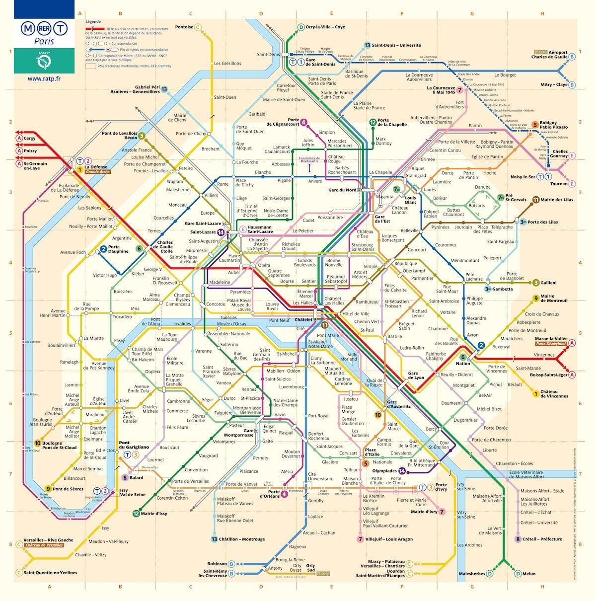 Wash Dc Metro Map Printable