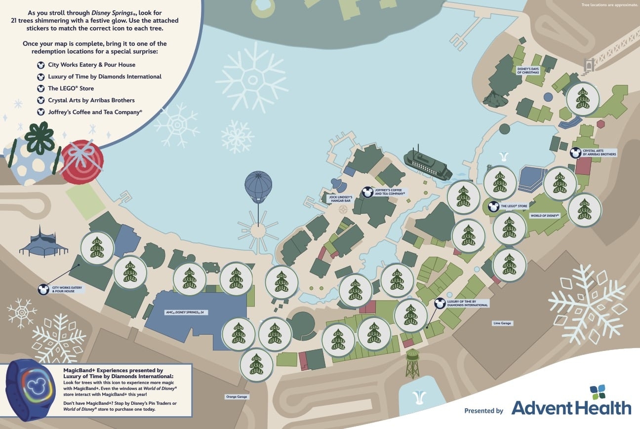 Everything About The Disney Springs Christmas Tree Stroll In 2024 Eat Sleep Disney