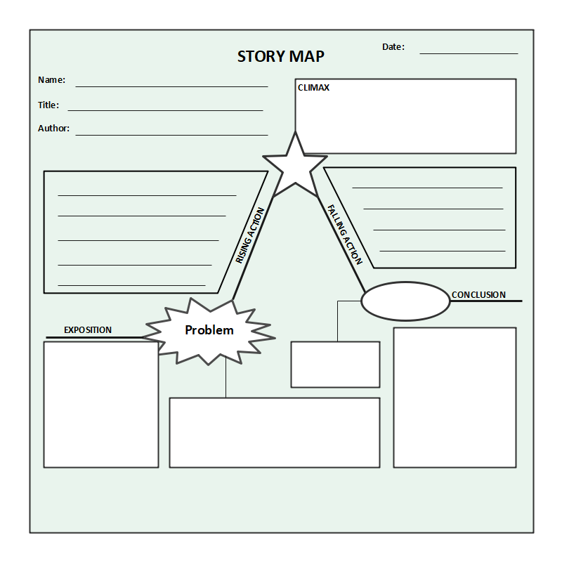 Free Printable Story Map