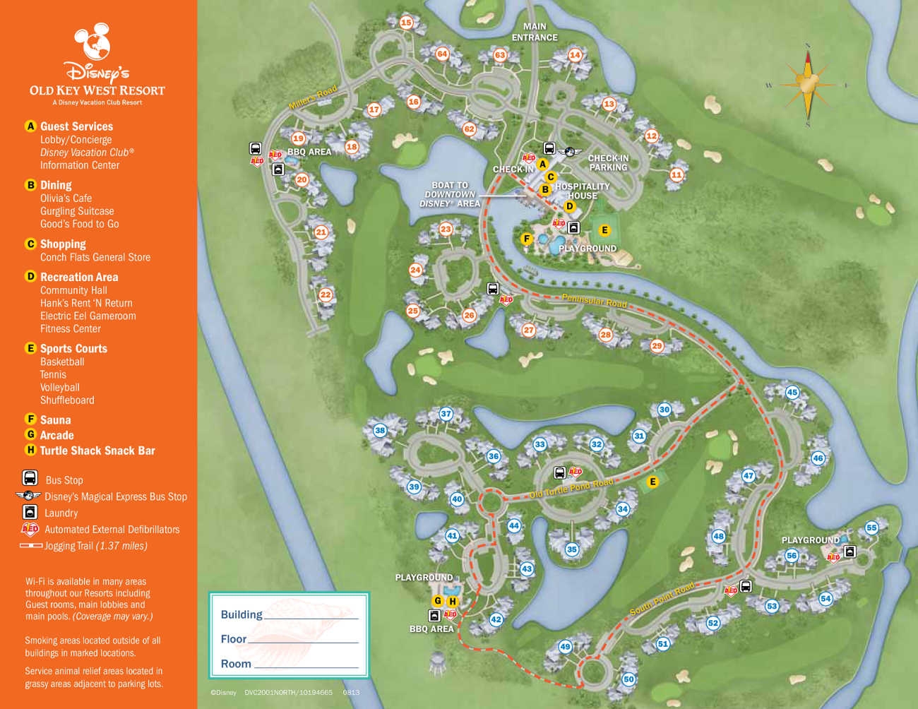 Disney Springs Printable Map