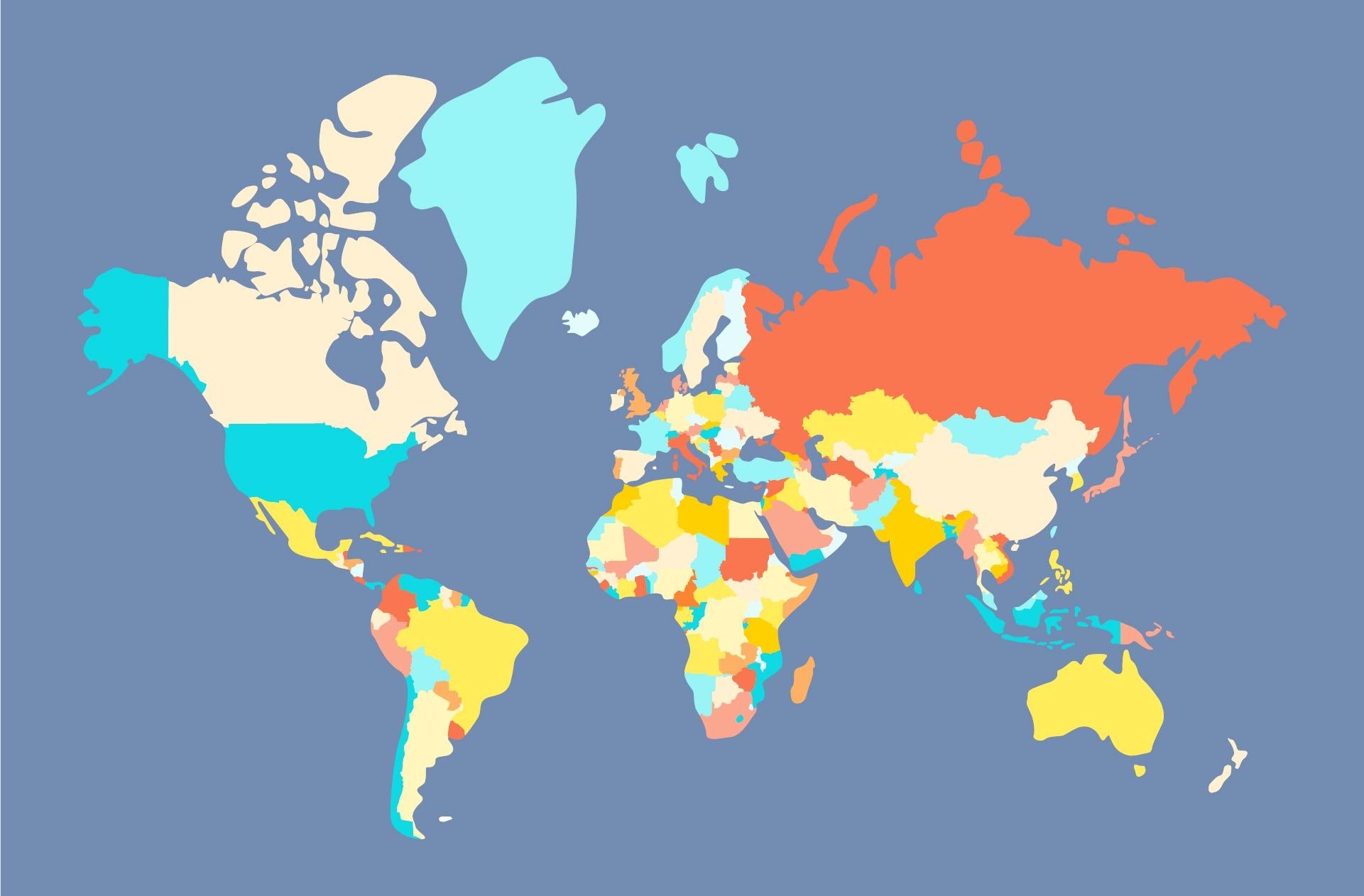 Large Blank World Maps 10 Free PDF Printables Printablee
