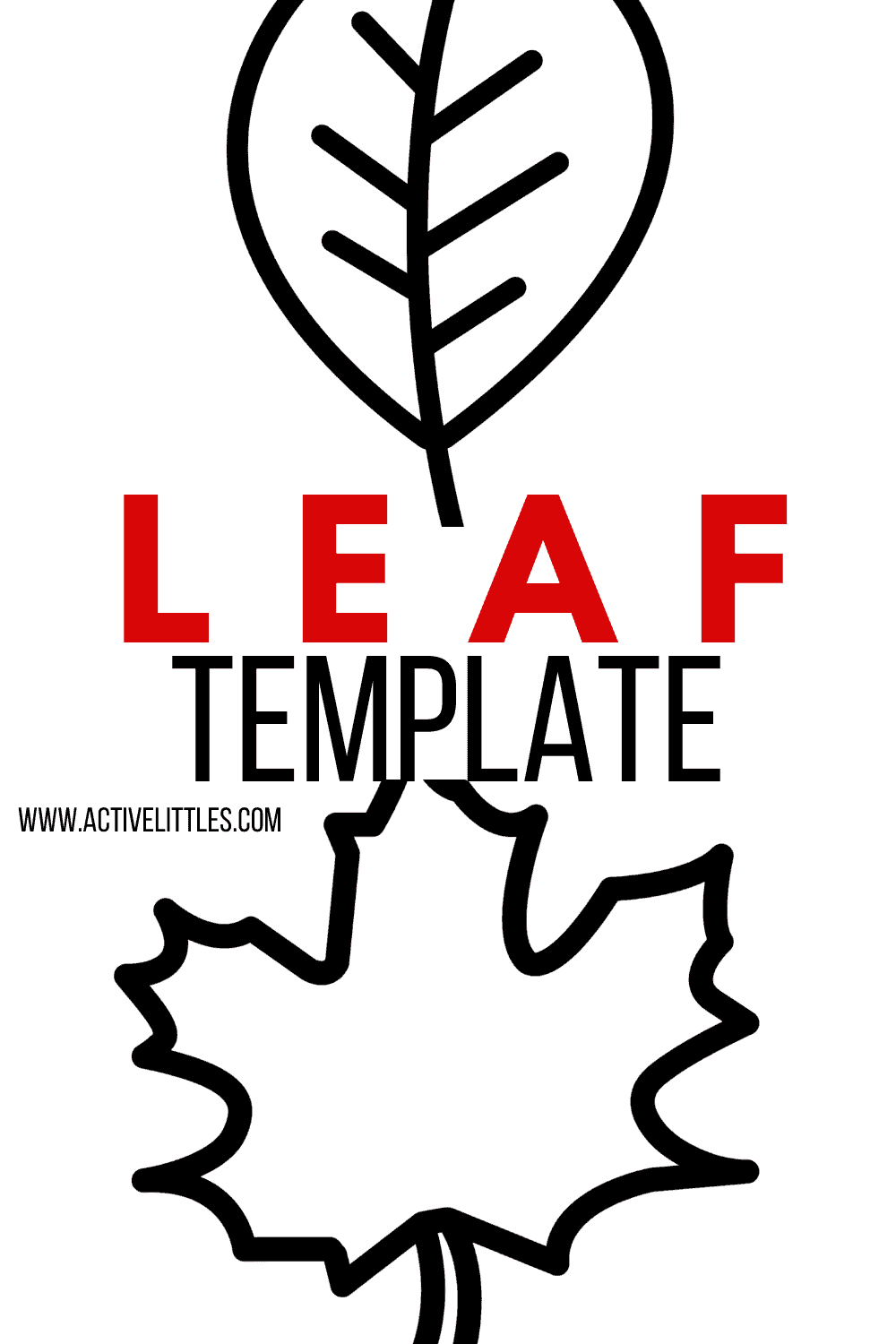 Leaf Template Active Littles