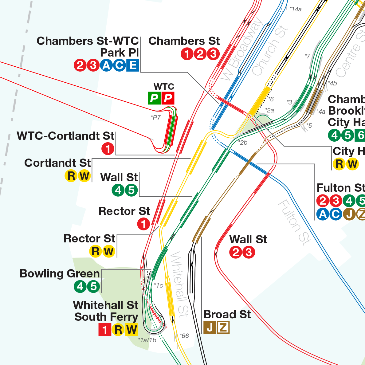 NYC Subway Complete And Geographically Accurate Track Map Vanshnookenraggen