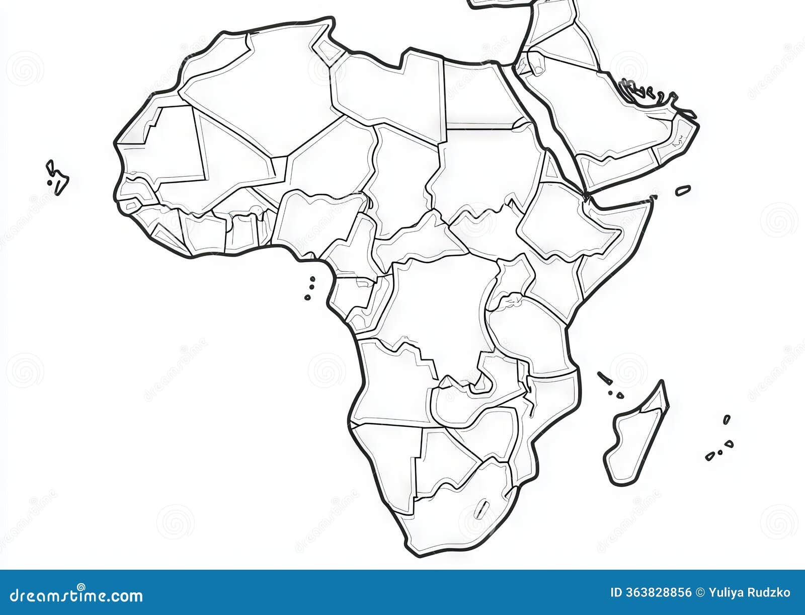 Printable Africa Map