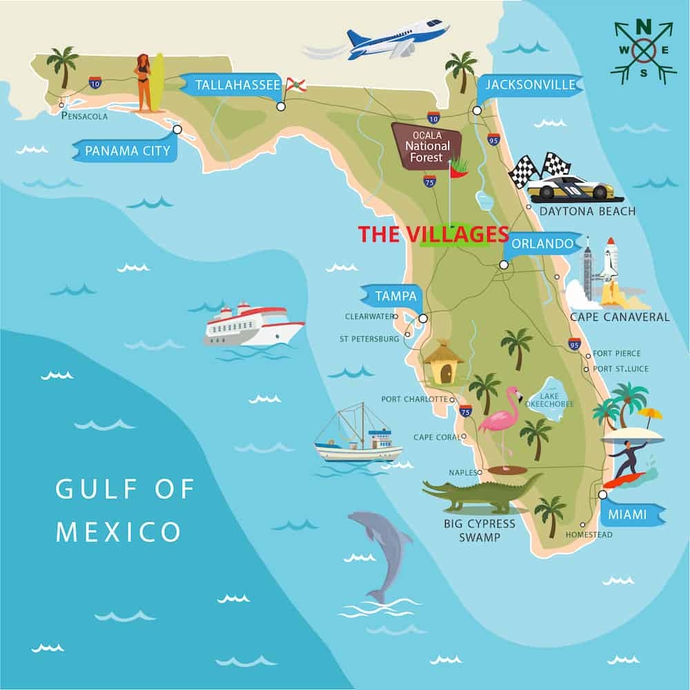 The Villages Florida Maps