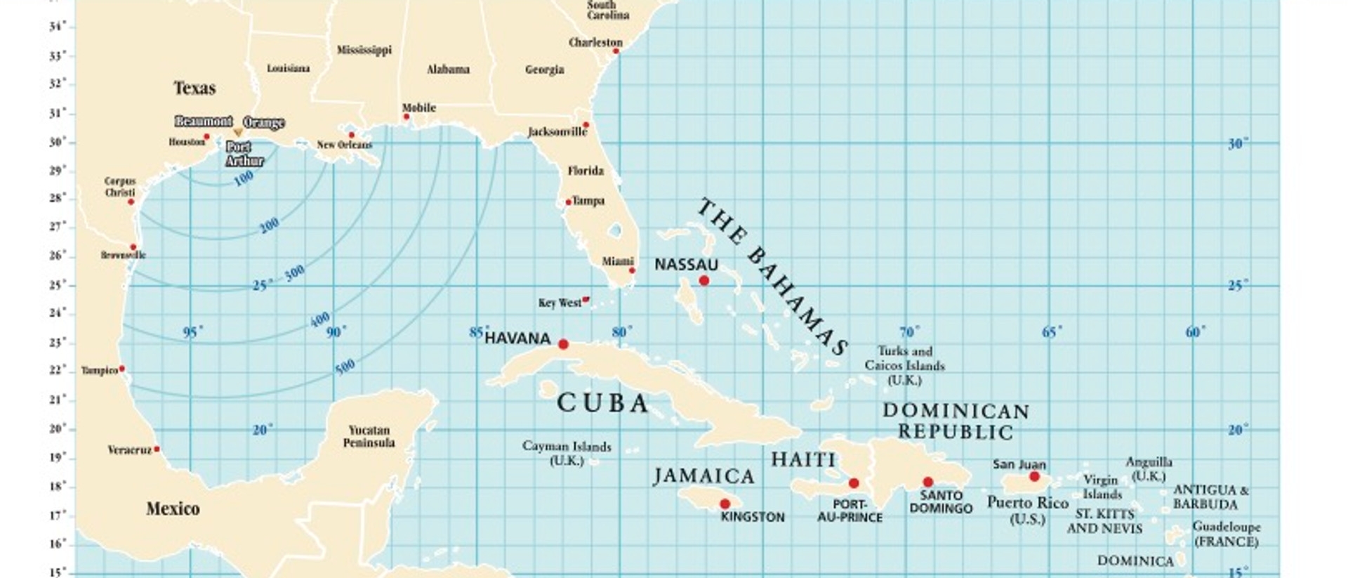Free Printable Hurricane Tracking Map Printable