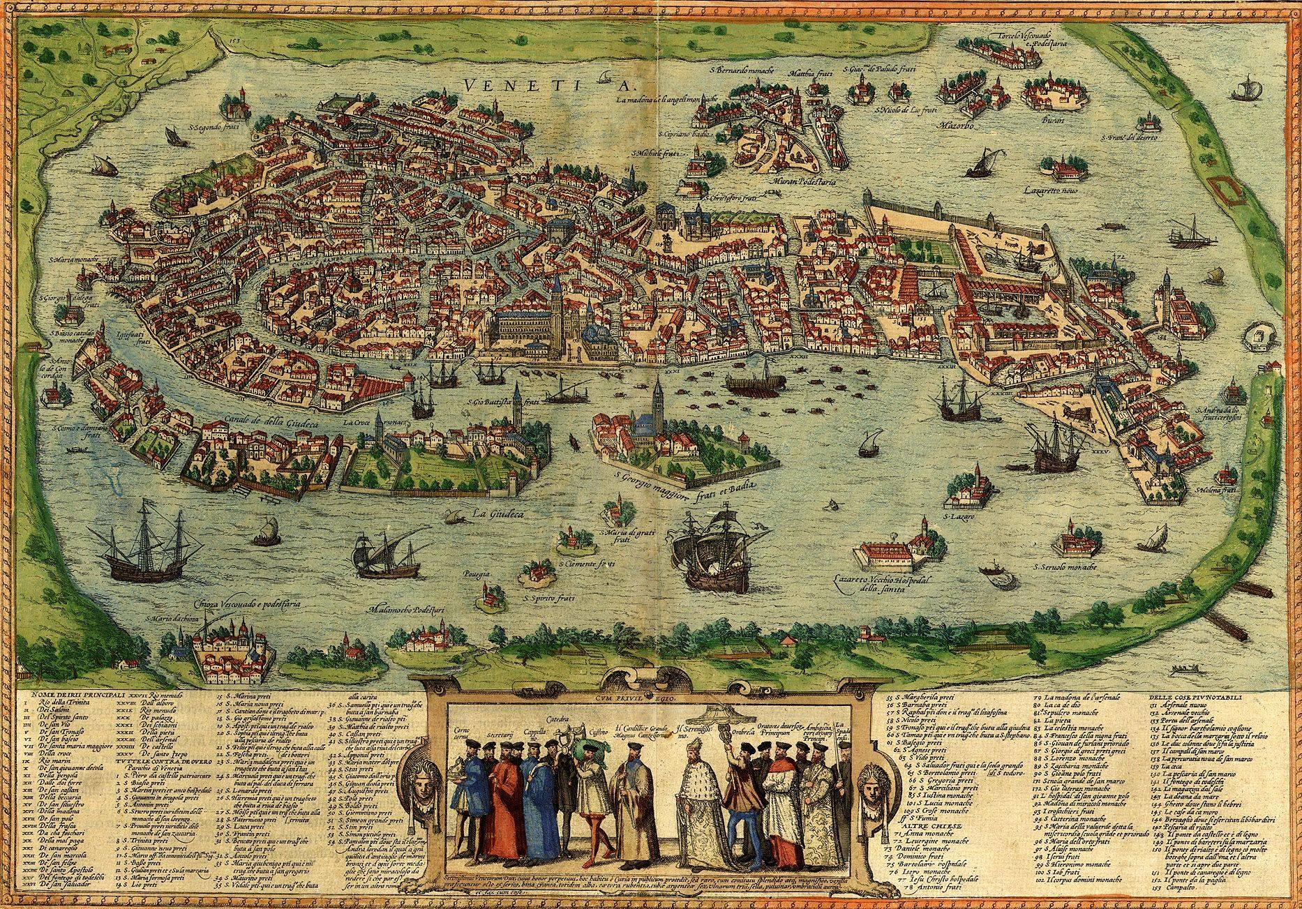 Printable Walking Map Of Venice