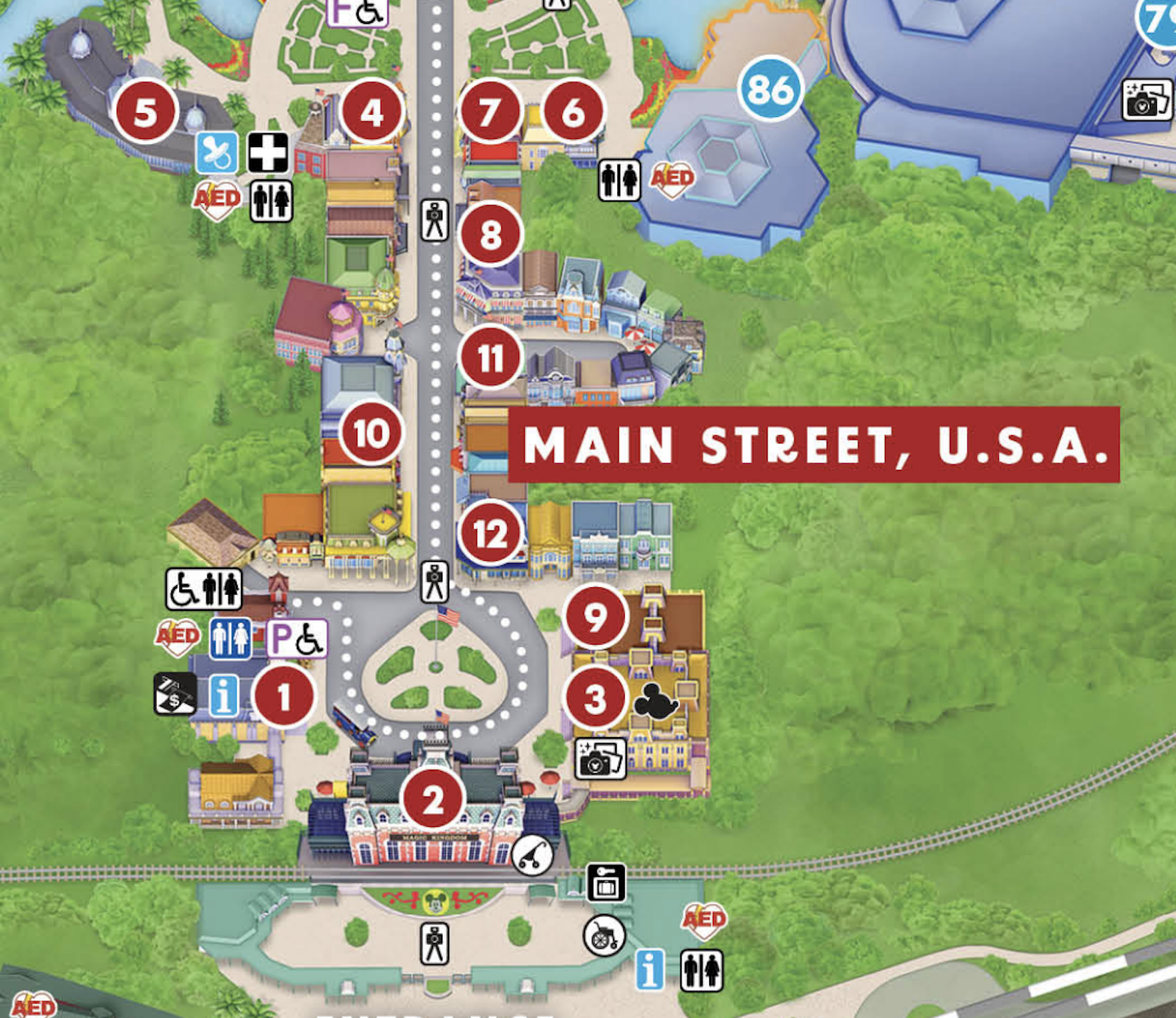 Disney World Map 2025 Printable