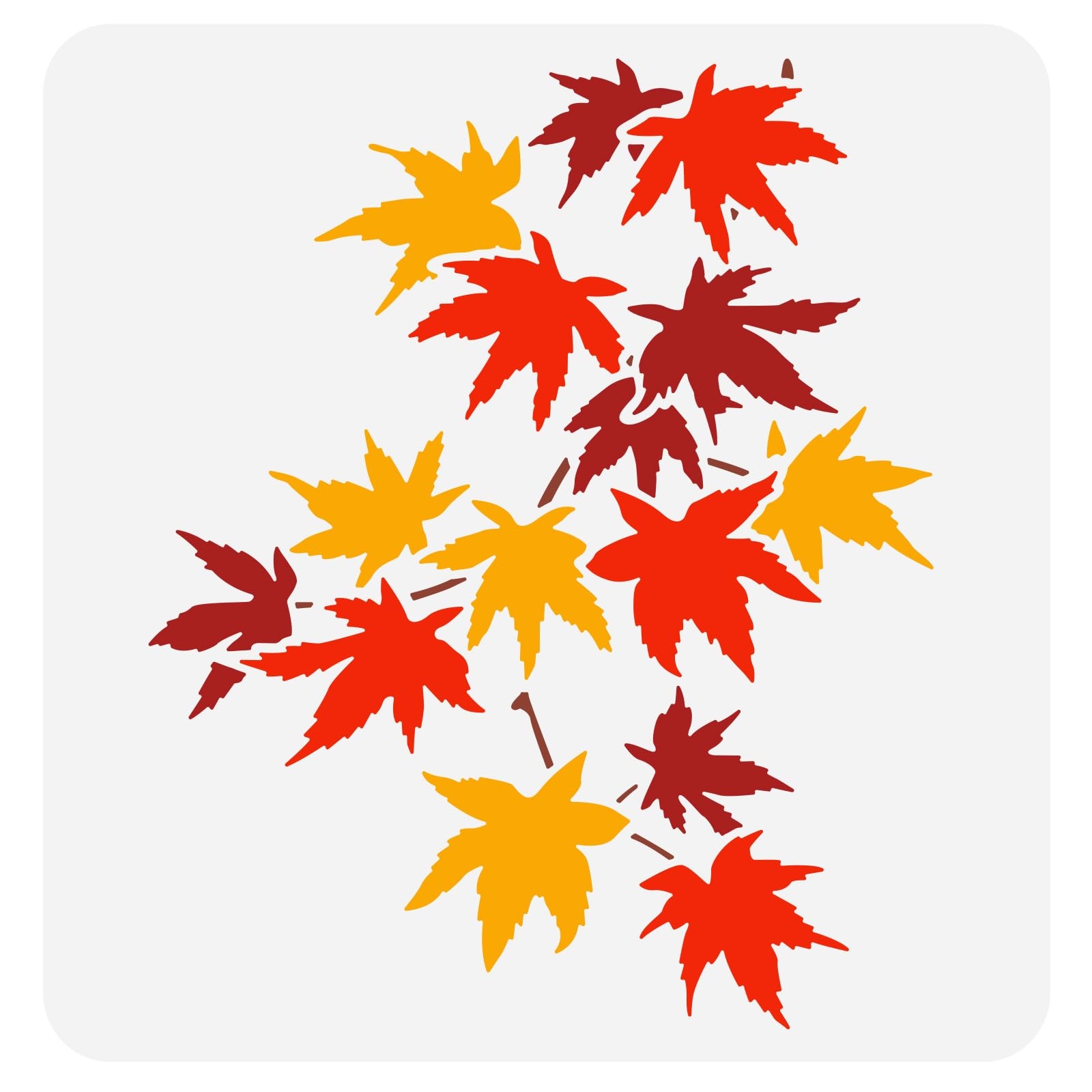 Amazon FINGERINSPIRE Maple Leaf Stencil For Painting 11 8x11 8inch Leaf Pattern Drawing Template Maple Leaf Branch Painting Stencil Plastic Foliage Hollow Out Stencil For DIY Craft Home Decoration