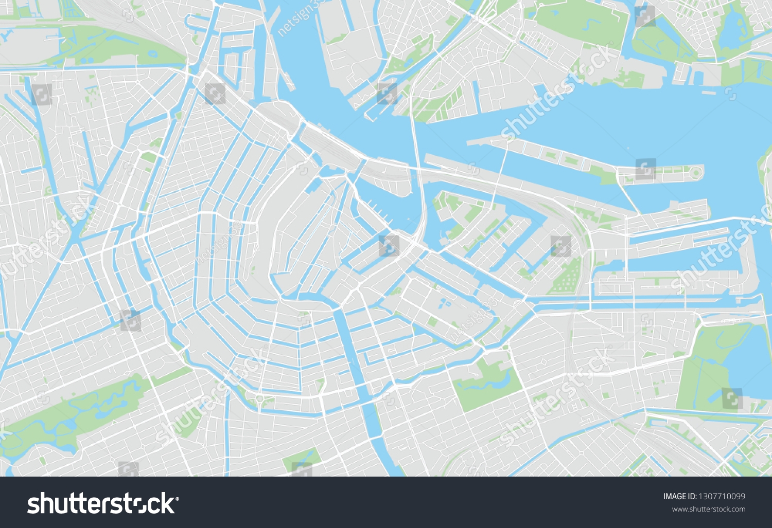 City Map Amsterdam Printable