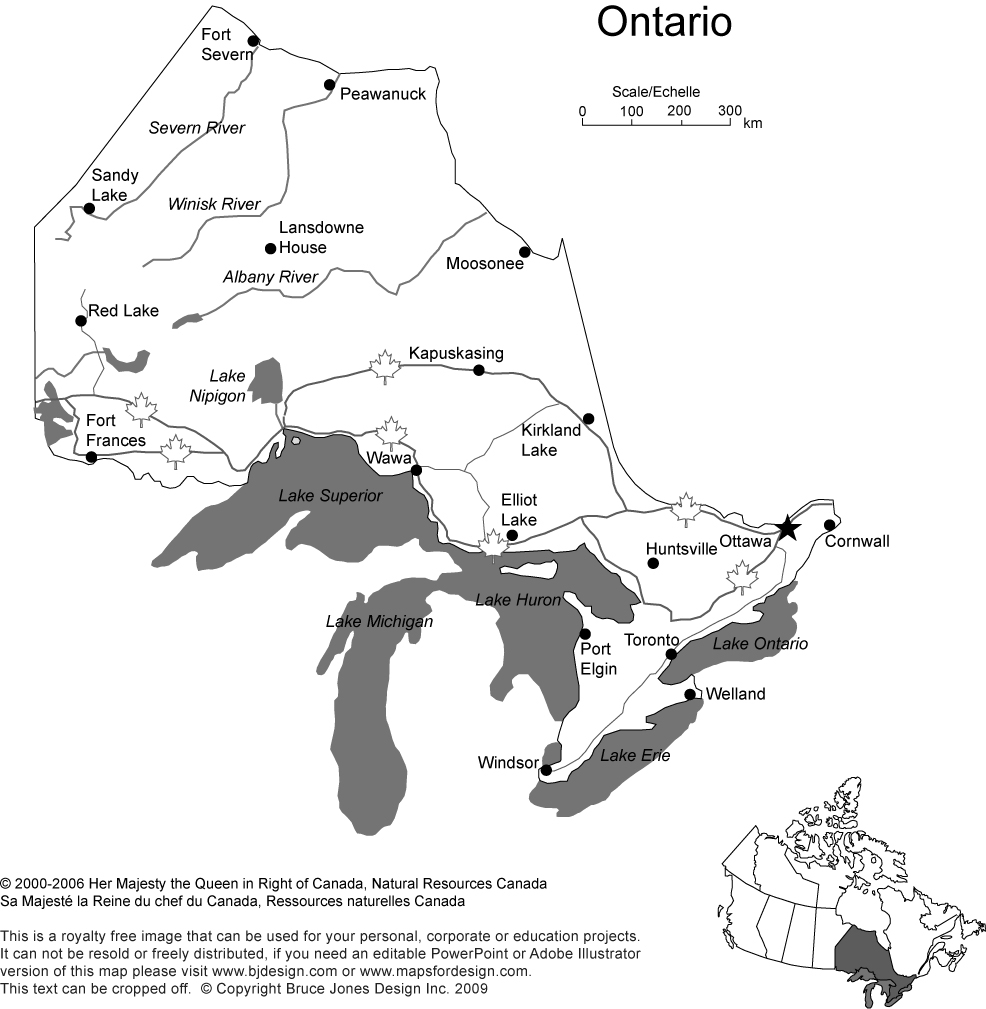 Canada Provinces And Territories Printable Maps FreeUSandWorldMaps