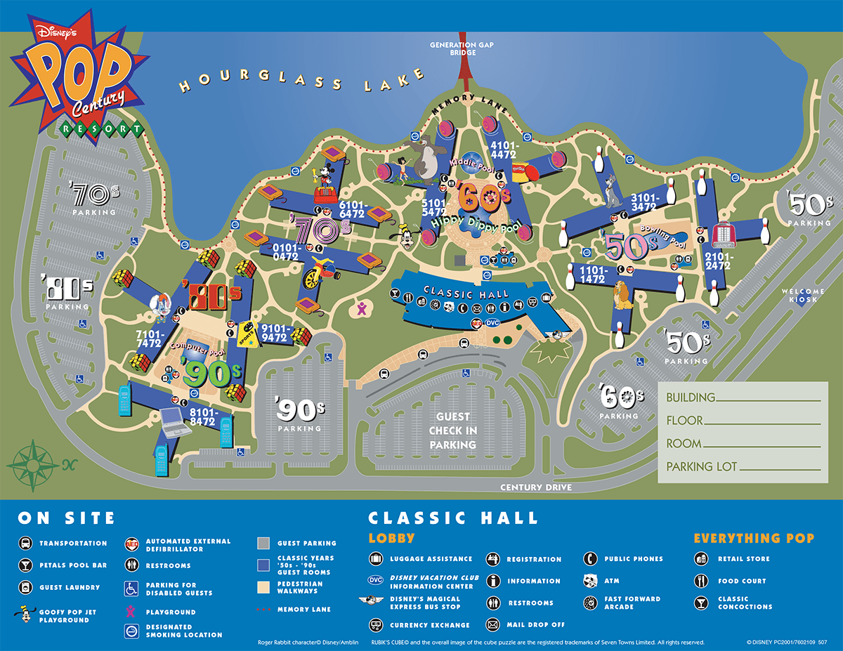 Magic Kingdom Map Printable