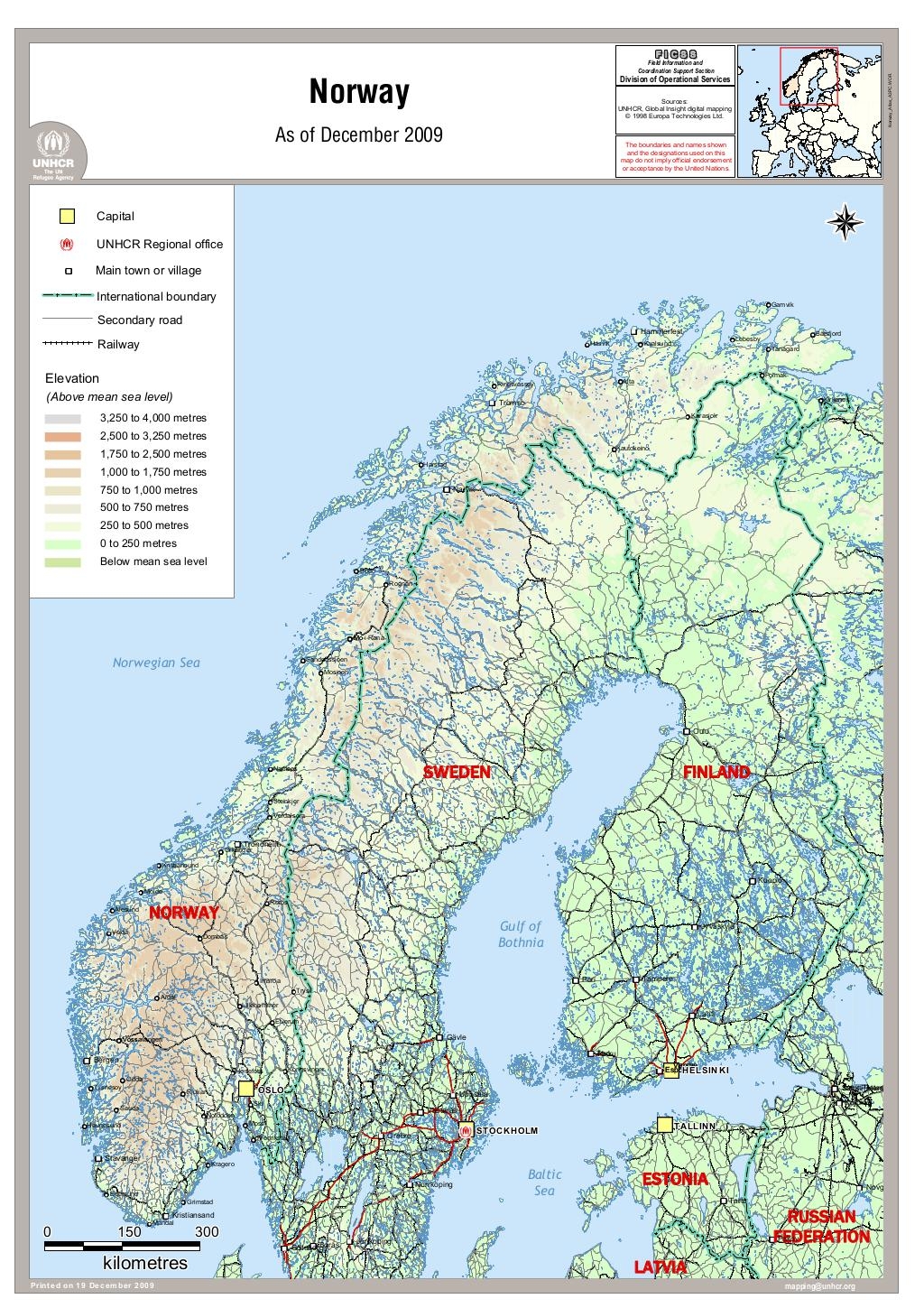 Document Norway Atlas Map