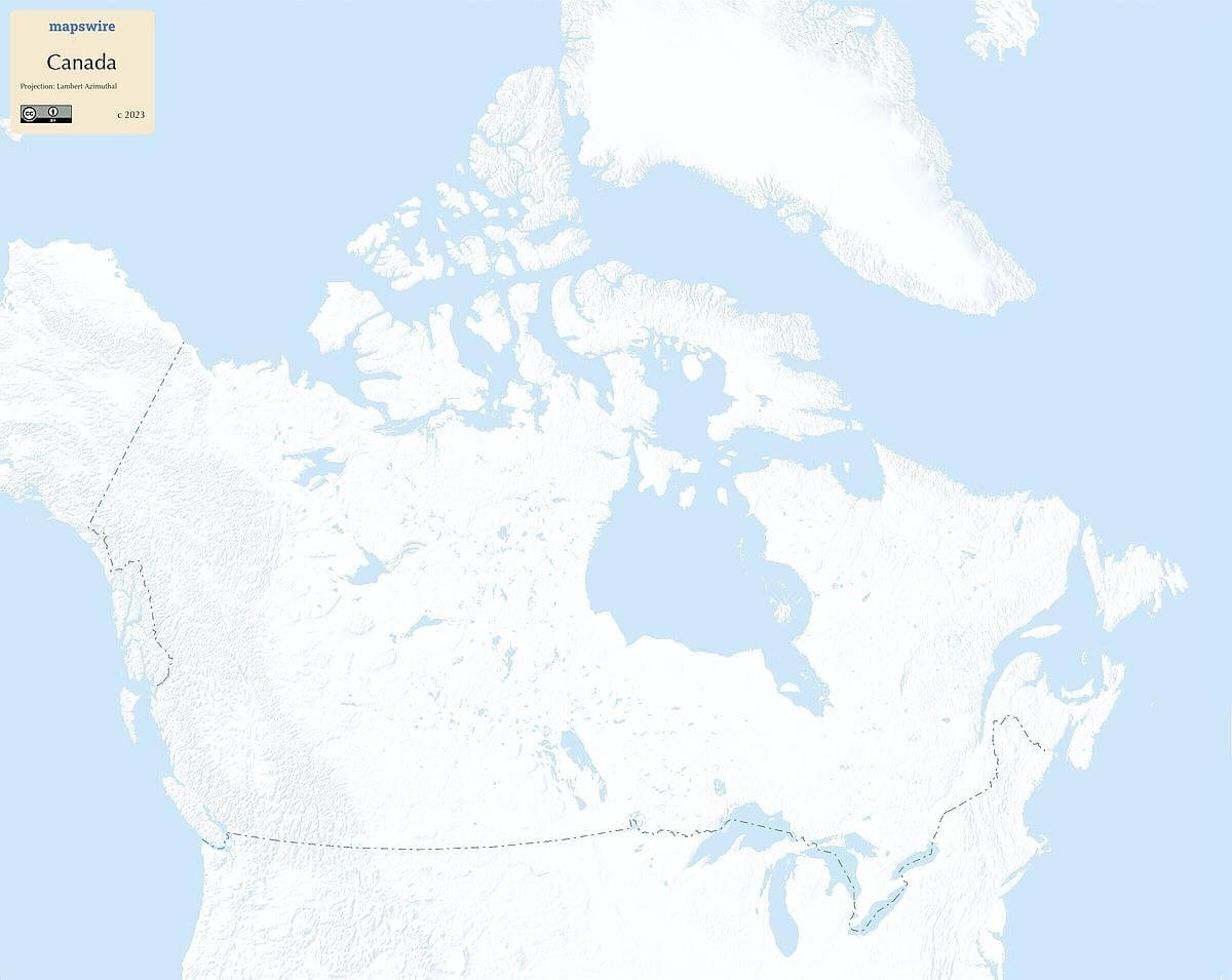 Free Maps Of Canada Mapswire