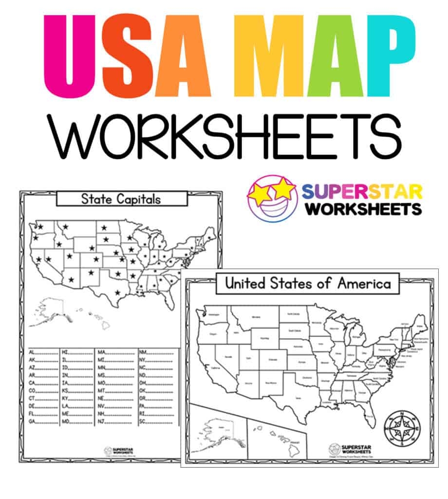Free Printable Map Skills Worksheets