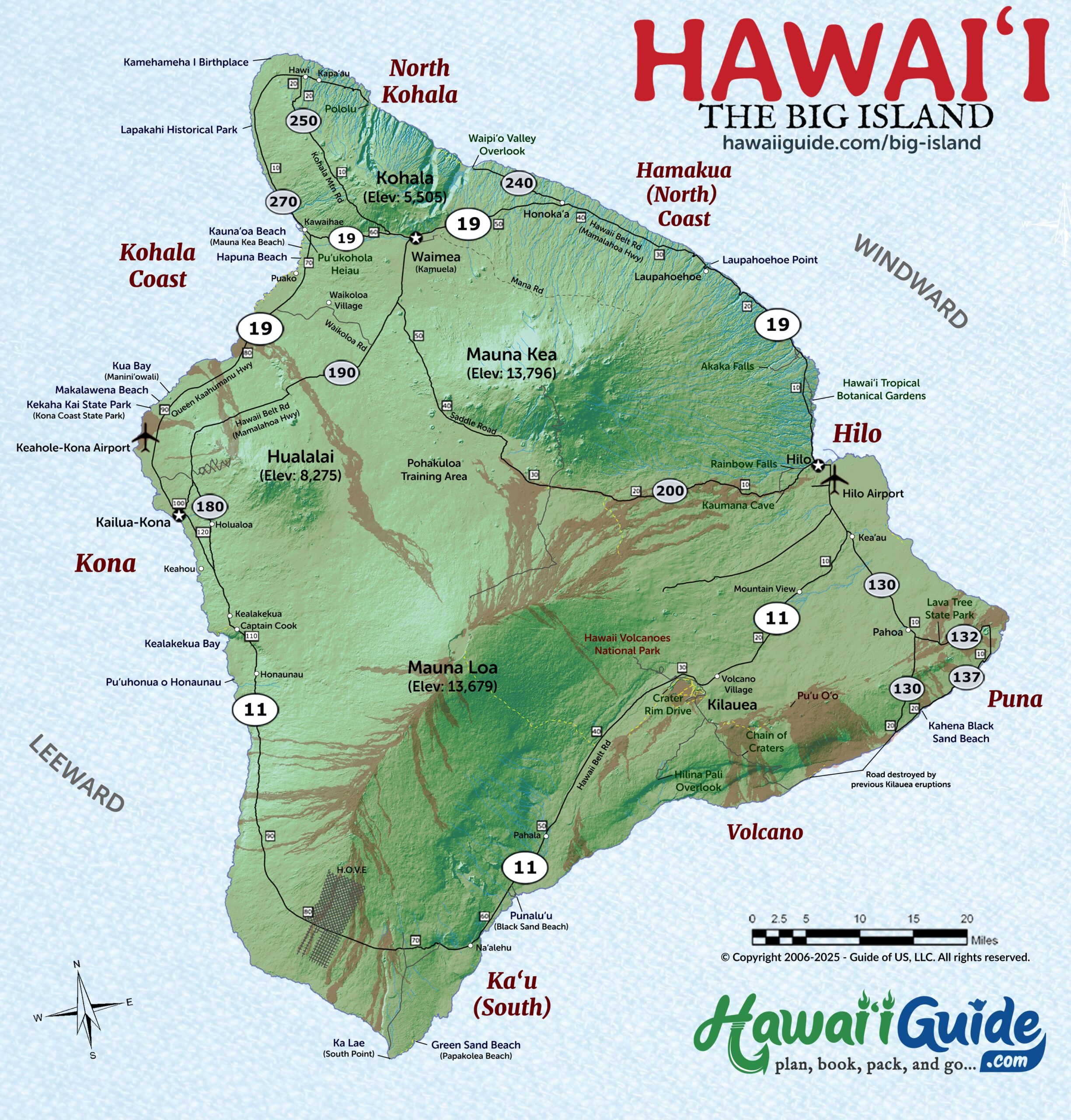 Hawaii Travel Maps Downloadable U0026 Printable Hawaiian Islands Map