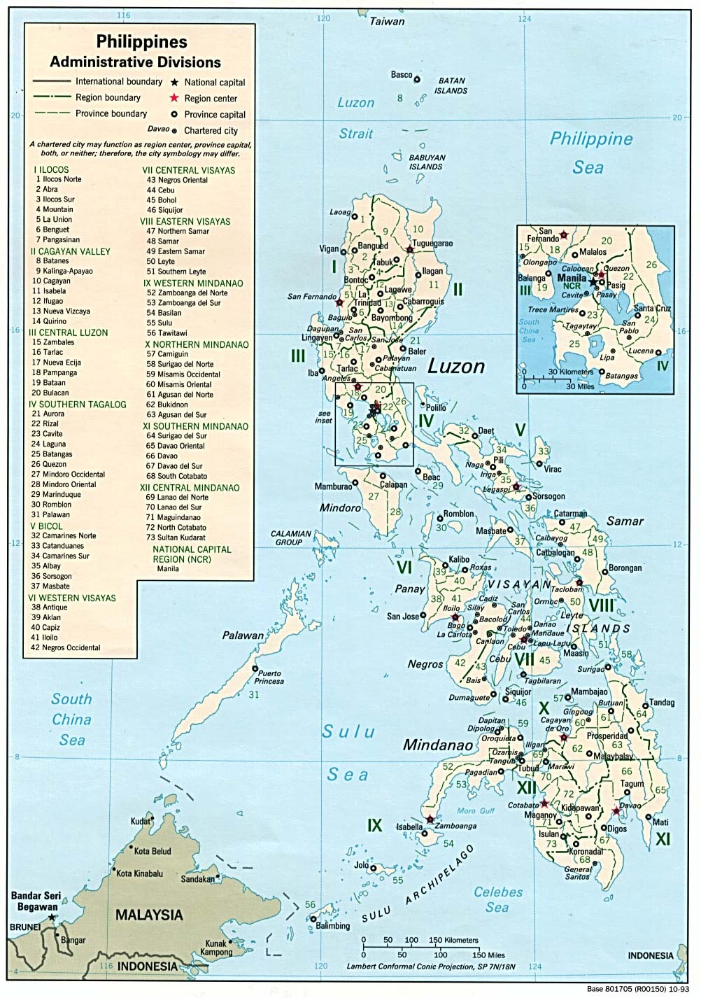 Large Detailed Administrative Map Of Philippines Philippines Large Detailed Administrative Map Vidiani Maps Of All Countries In One Place