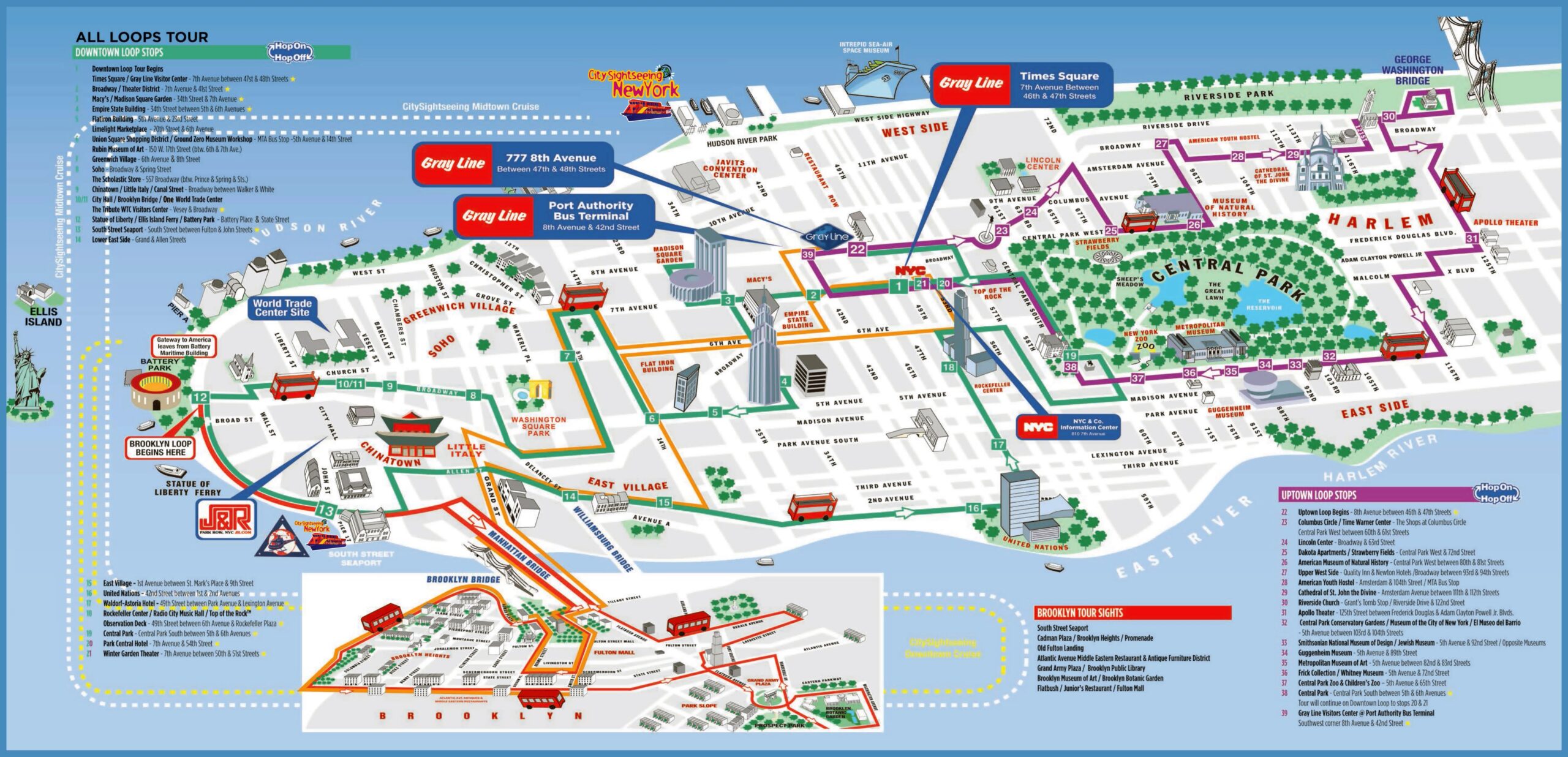 Midtown Manhattan Map Printable
