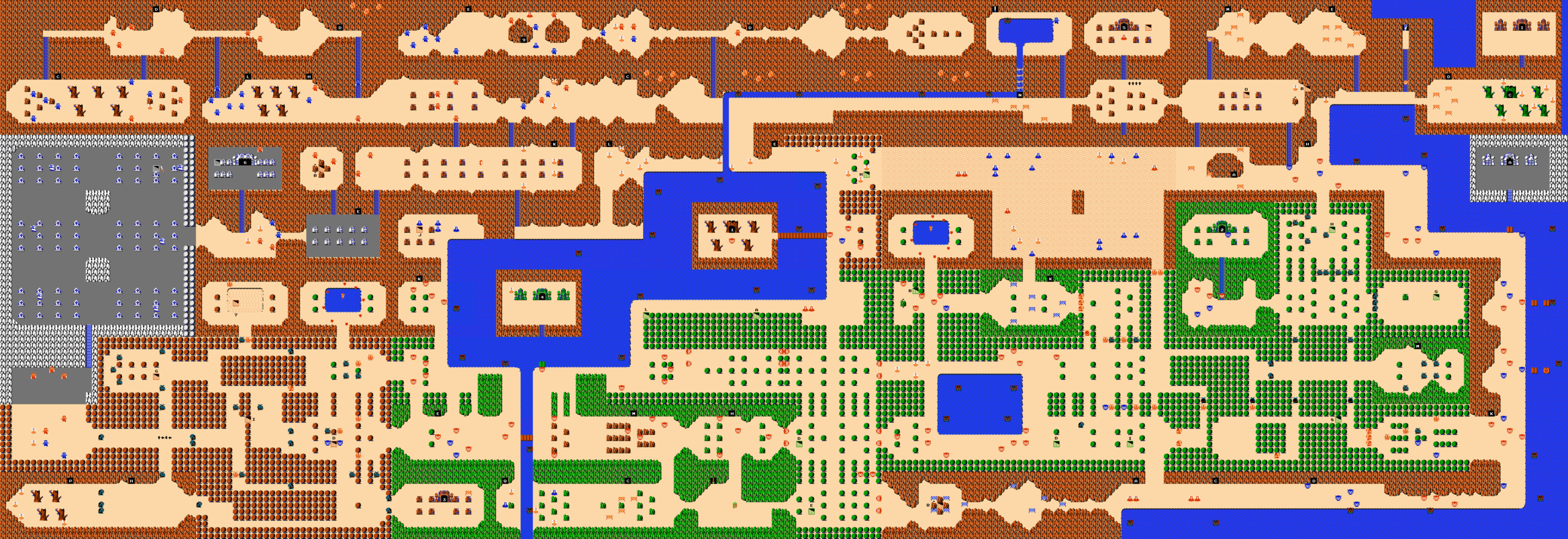 Legend Of Zelda Maps Ian Albert