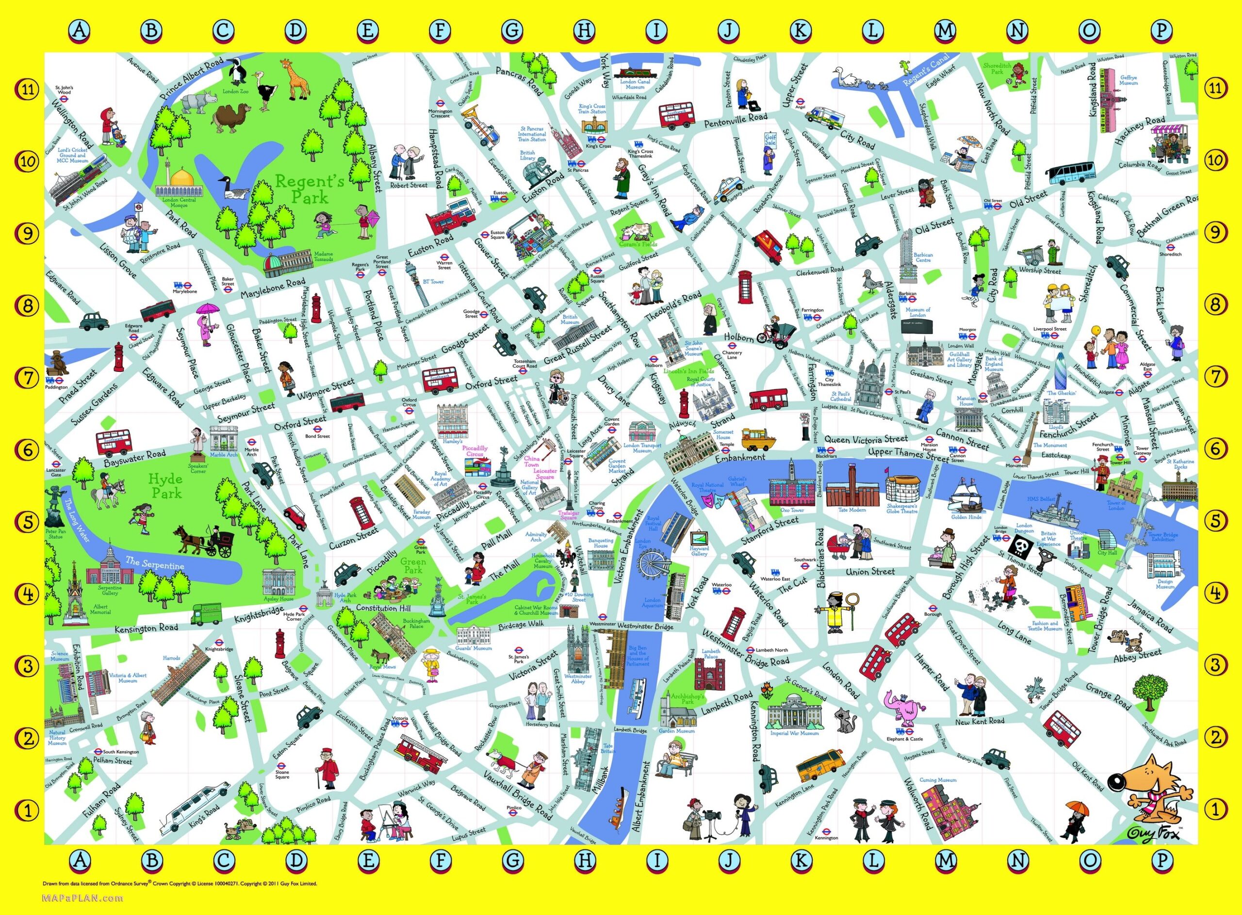 Printable London Map
