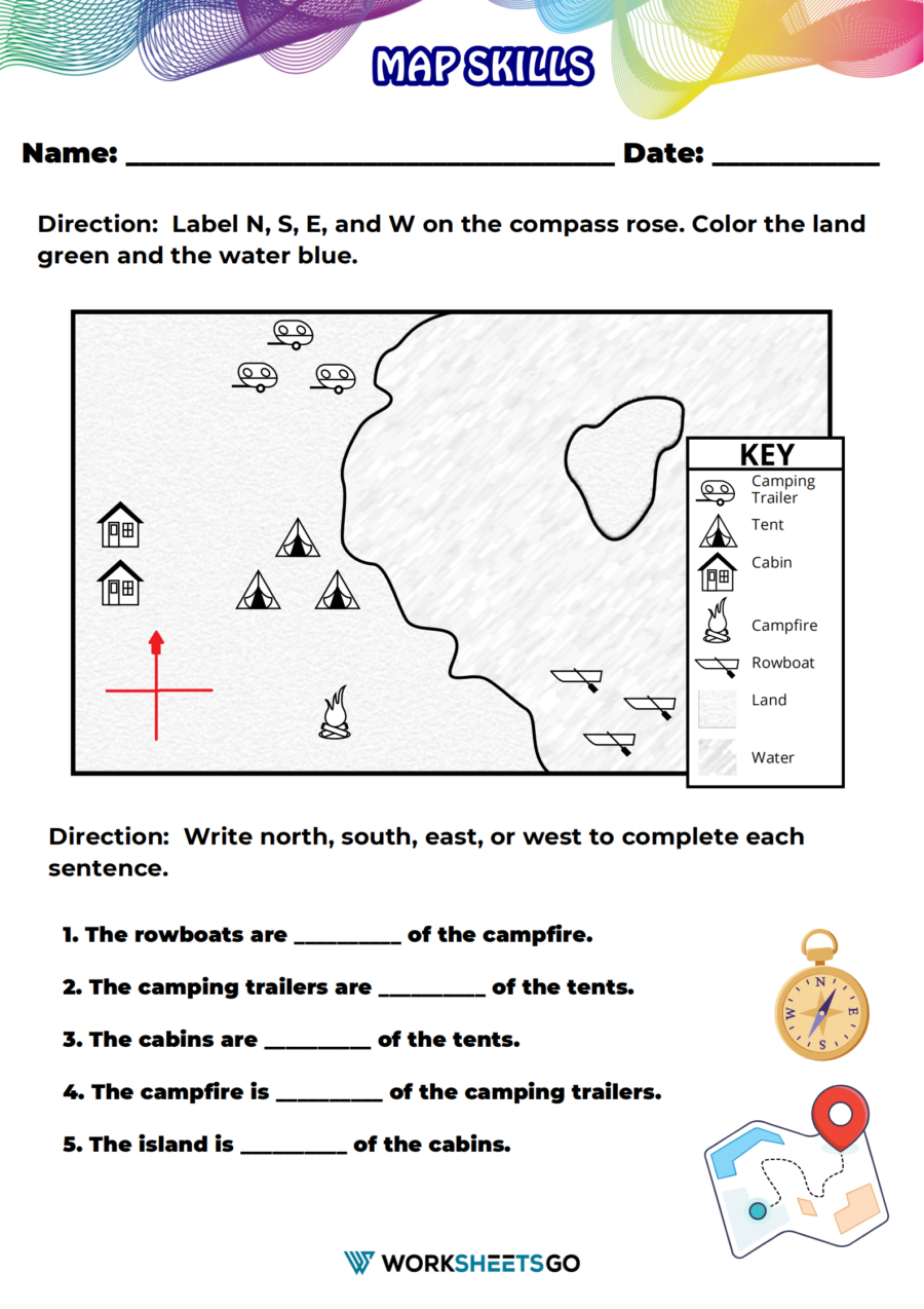 Map Directions Printable