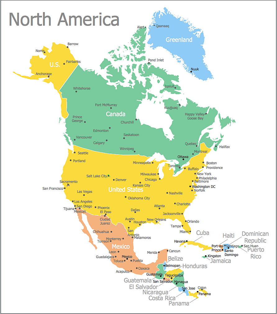 Printable Map Of The United States With Capitals
