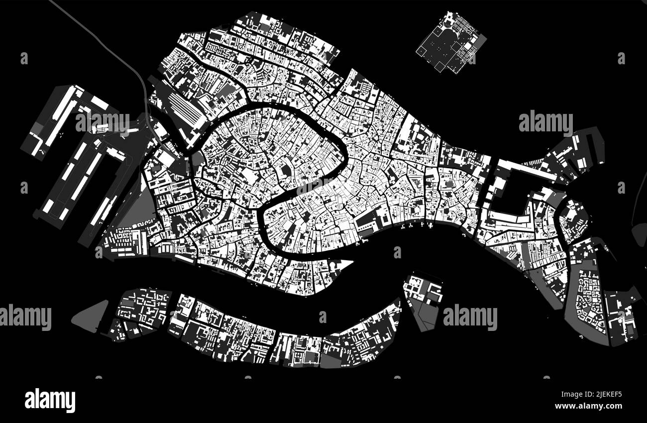 Venice City Map Printable