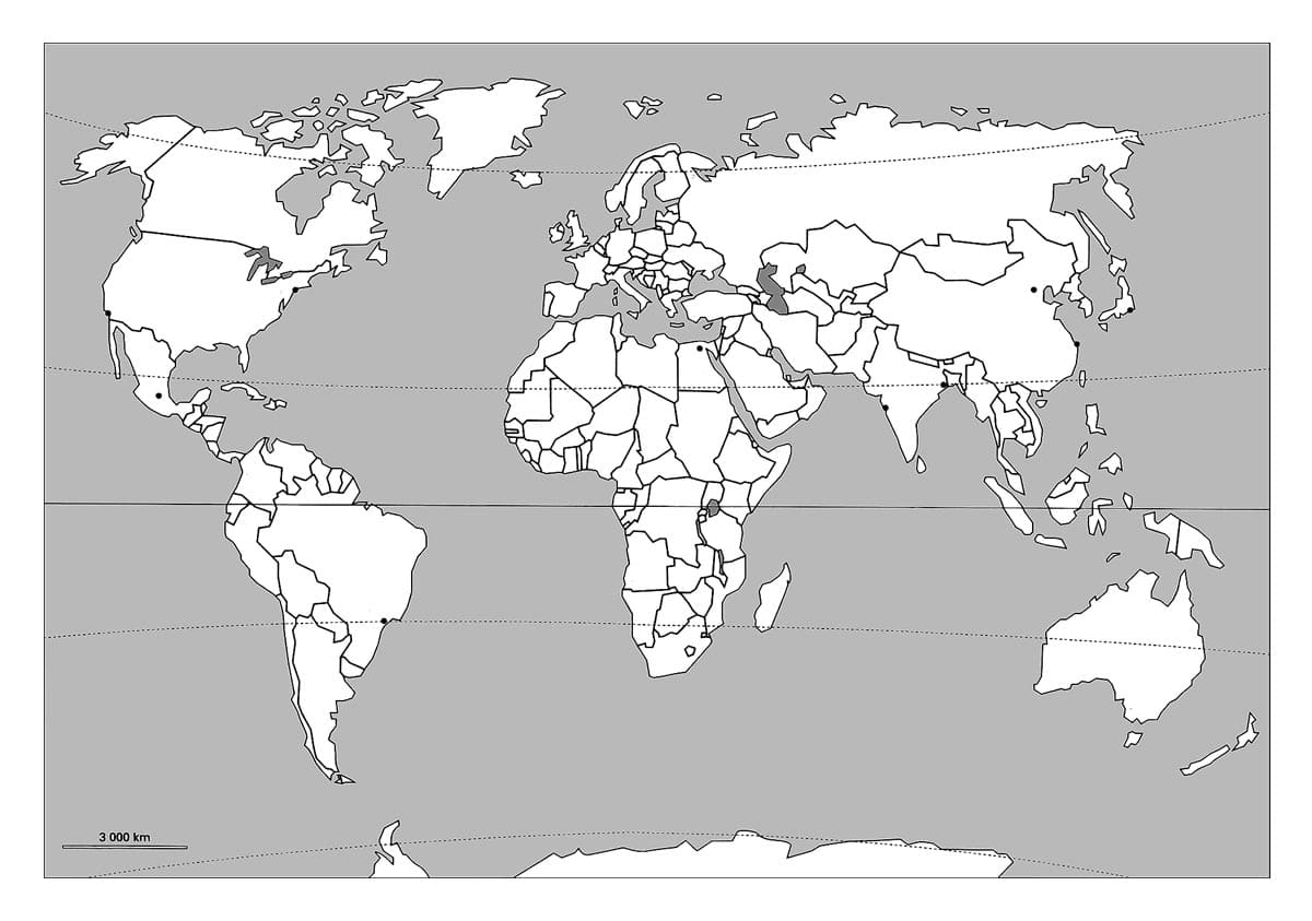 Printable Blank Maps