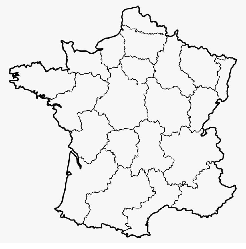 Printable France Map