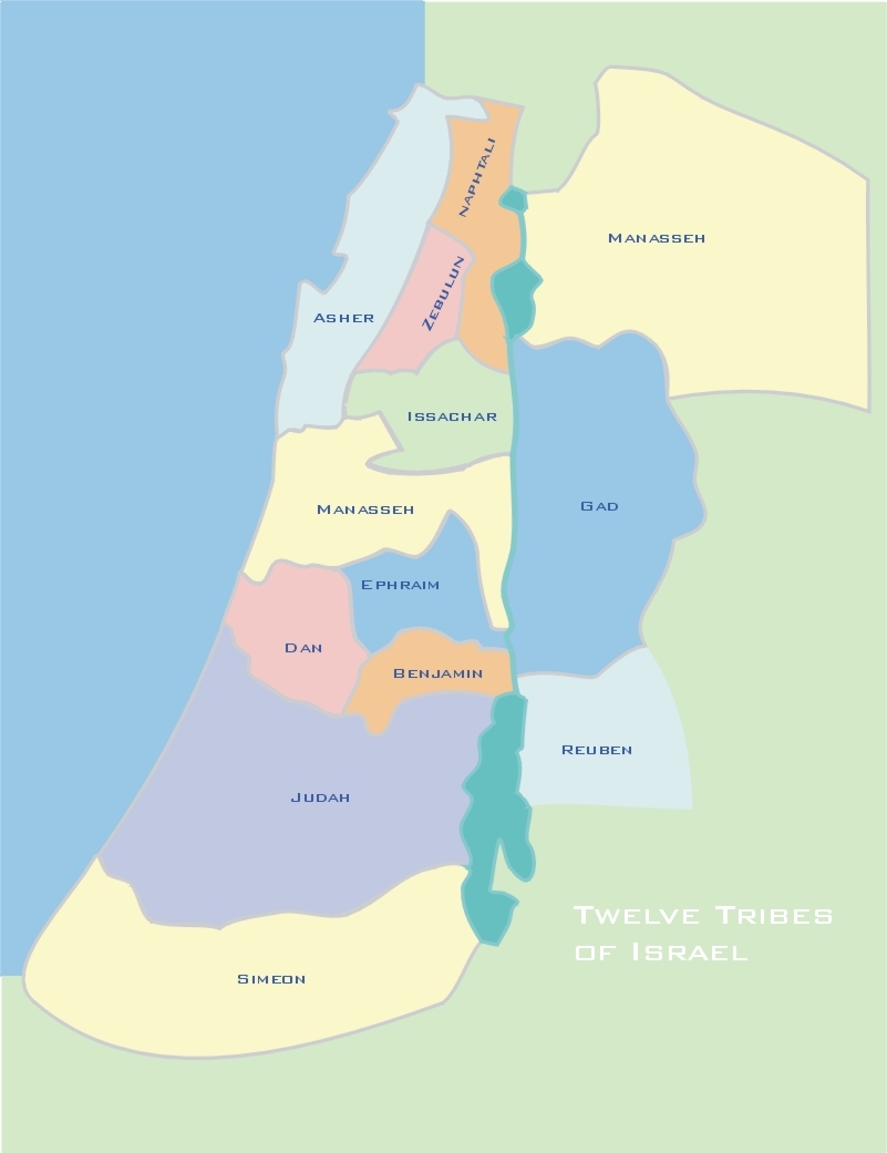 Printable Israel Map