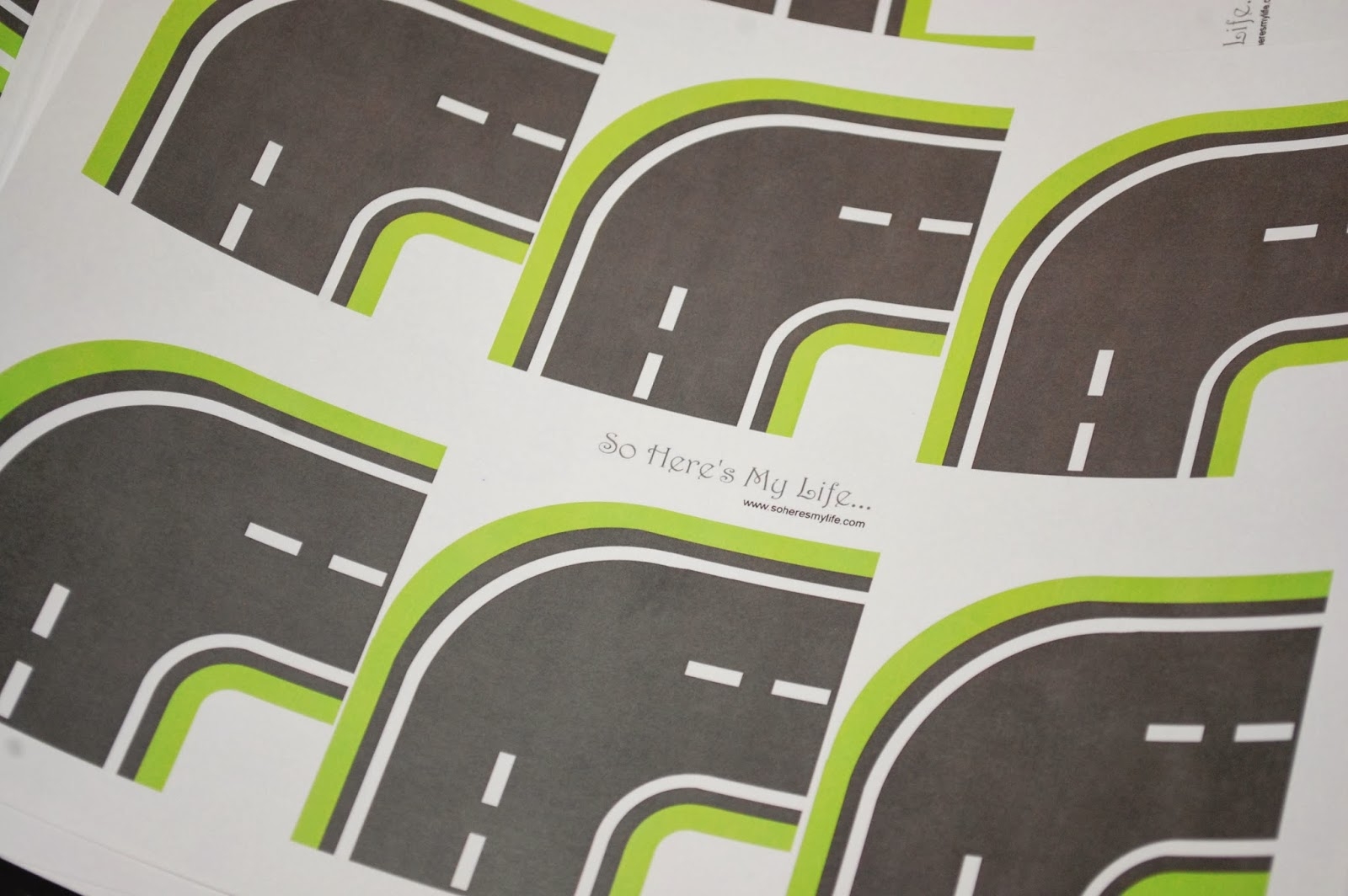 Free Printable Road Map
