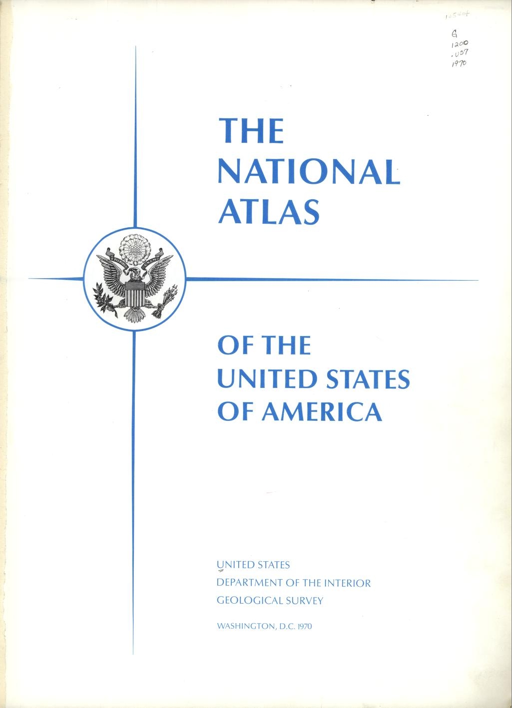 The National Atlas Of The United States Of America Library Of Congress