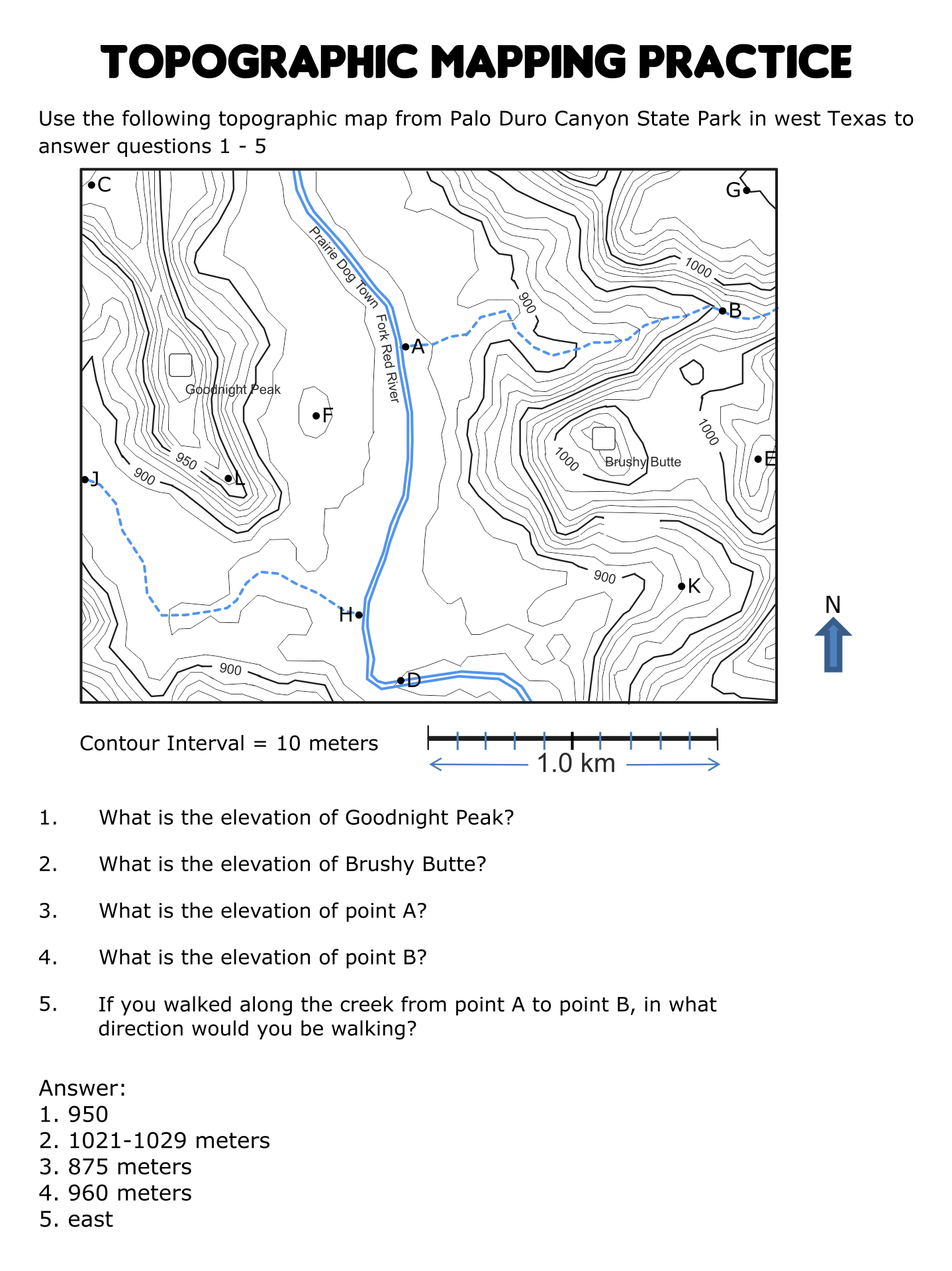 Free Printable Topo Maps